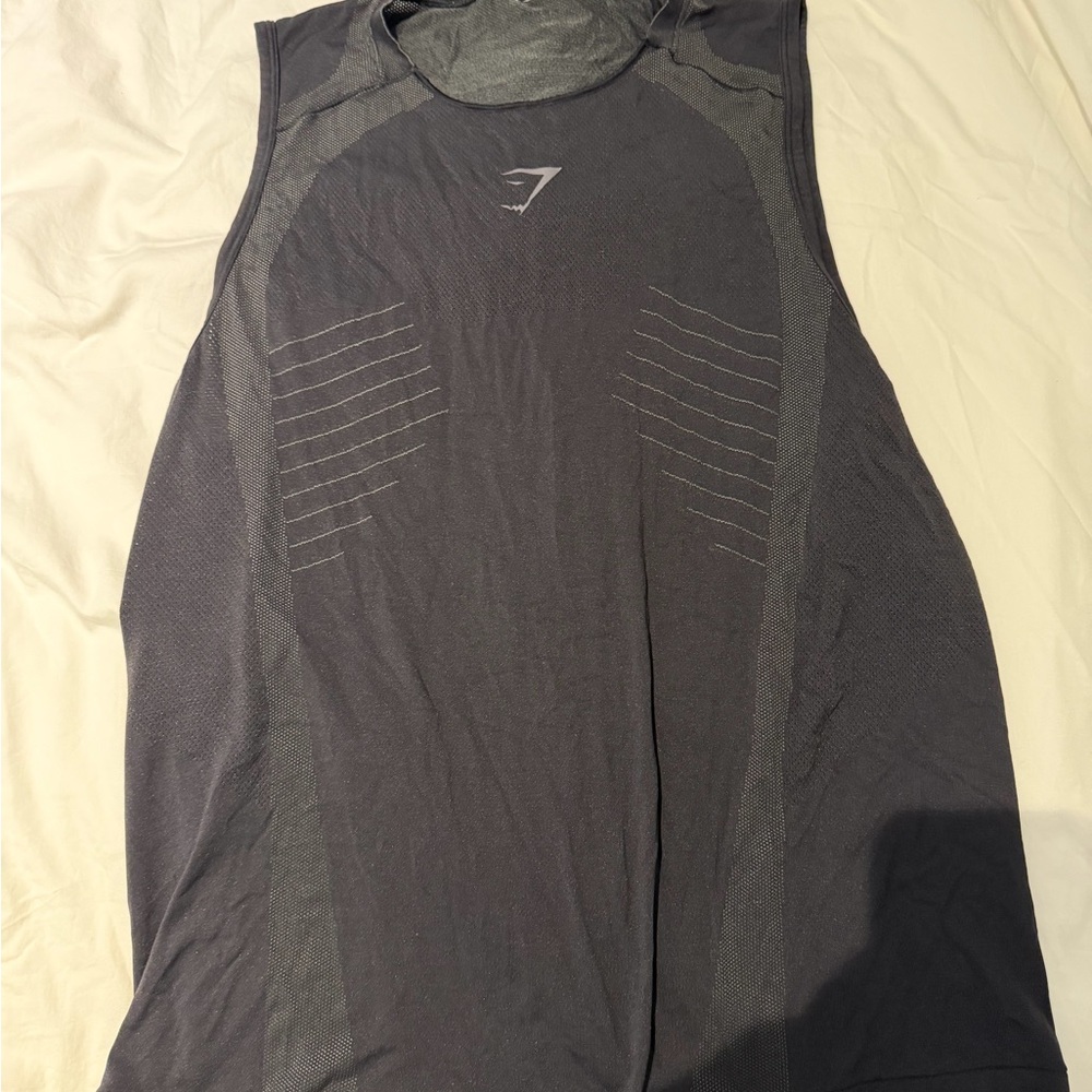 Gymshark Charcoal Sleeveless Tank